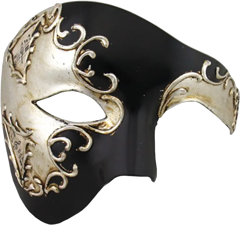 Transparent Masks Half Face Picture Masquerade Mask For Men Png Phantom Of The Opera Mask Png