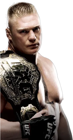 Brock Lesnar Brock Lesnar Ufc Champion Png Brock Lesnar Transparent