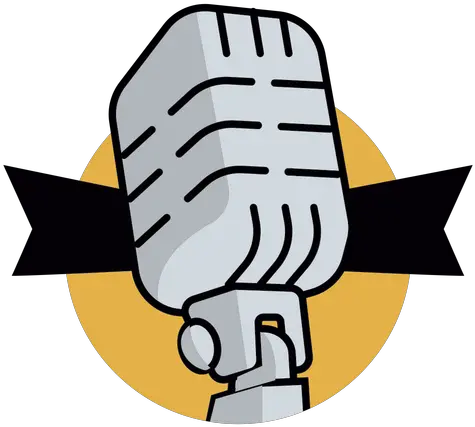 Radio Microphone Logo Transparent Png U0026 Svg Vector File Microfone De Radio Png Radio Microphone Icon