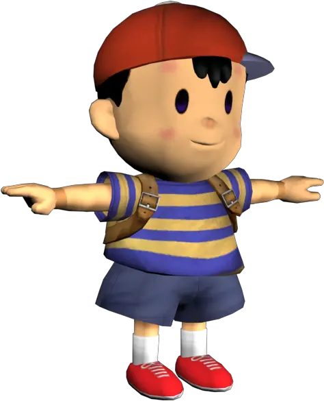 Gamecube T Pose Transparent Background Png Ness Png