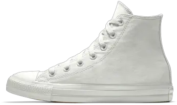 Converse Custom Chuck Taylor All Star Mens White High Tops Png Converse All Star Icon