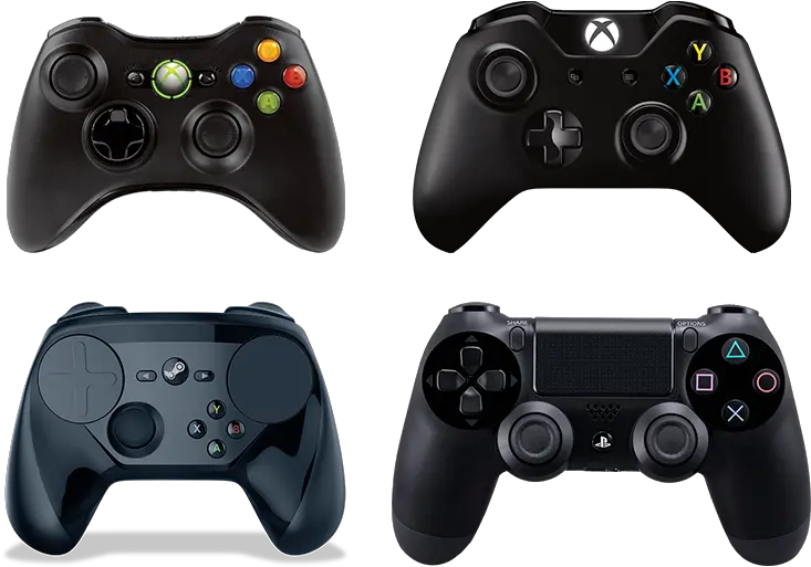 Getting Started For Players Steamworks Documentation Ps4 Controller Thumb Grips Png Game Controller Png