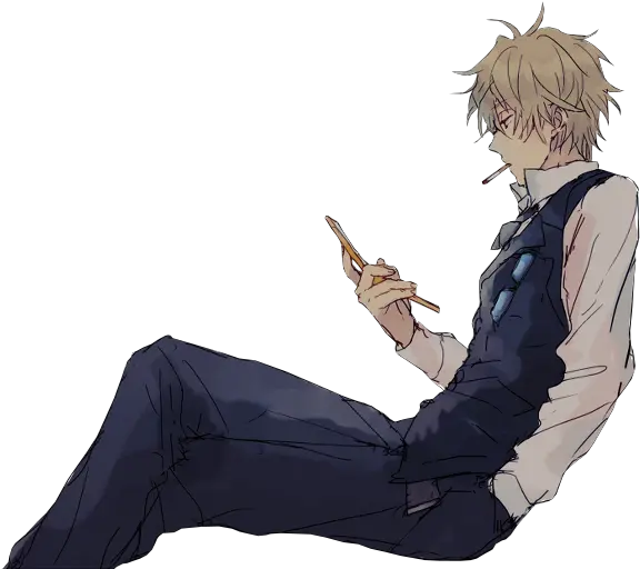 Hot Anime Guys That I Find Attractive Durarara Shizuo Fanart Png Anime Guy Png