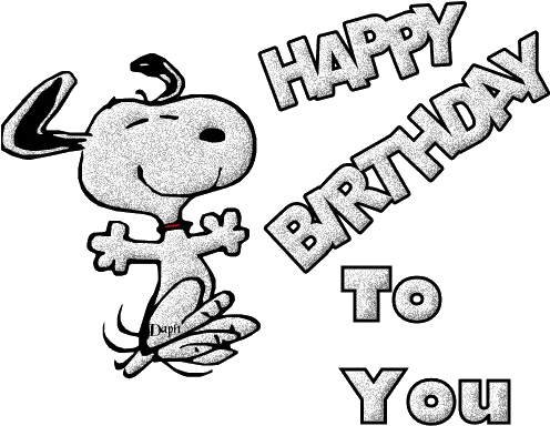 Happy Birthday Snoopy Gif Happybirthday Snoopy Animated Gif Snoopy Gif Happy Birthday Png Snoopy Buddy Icon