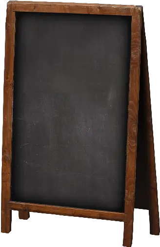 Mirror With Old Wood Frame Png Chalkboard Png Wooden Frame Png