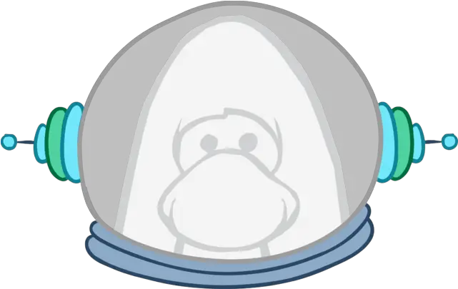 Download Hd Clothing Icons 1869 Club Penguin Space Helmet Portable Network Graphics Png Space Helmet Png