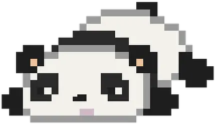Enter The Gungeon Cute Panda Pixel Art Png Enter The Gungeon Logo
