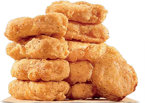 Chicken Nuggets 10 Burger King Snack Box Png Chicken Nugget Transparent