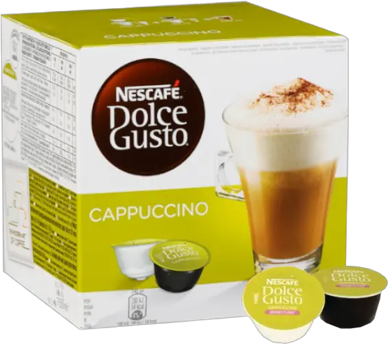 Nescafe Dolce Gusto Cappuccino Capsules Capsules Dolce Gusto Cappuccino Png Dolce & Gabbana Logo