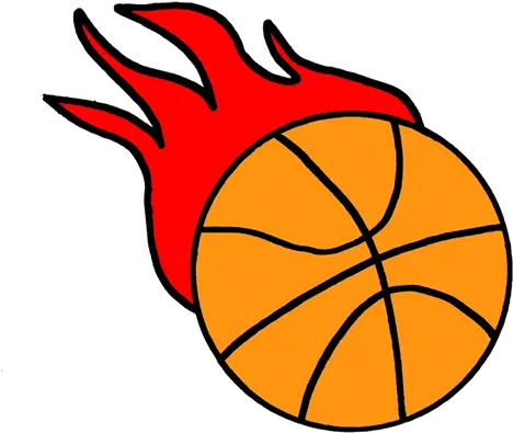 Flaming Basketball Clipart Flaming Basketball Clip Art Png Basketball Clipart Transparent