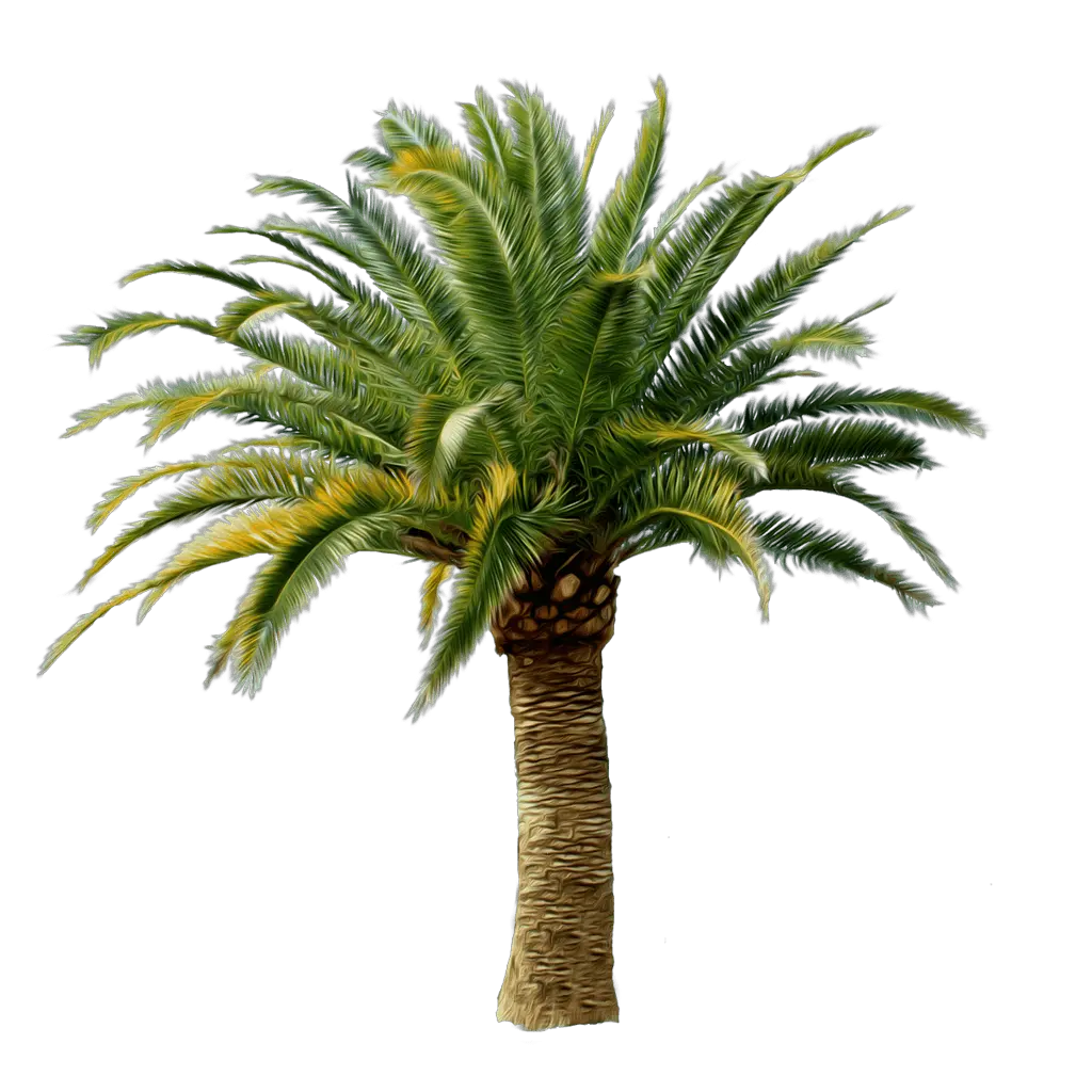 Palm Tree Png White