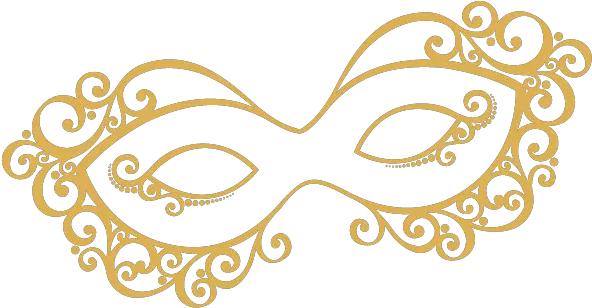 Download Banner Freeuse Stock Collection Of Gold High Clip Art Gold Masquerade Mask Png Gold Divider Png