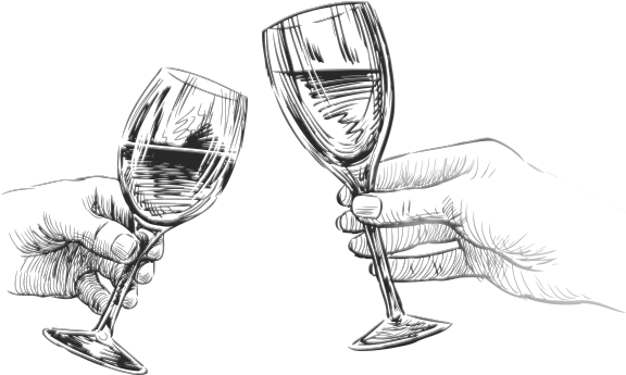 Enjoy Your Wine With Friends And Family Wine Glass Sketch Wine Glasses Drawing Png Wine Glass Transparent Background