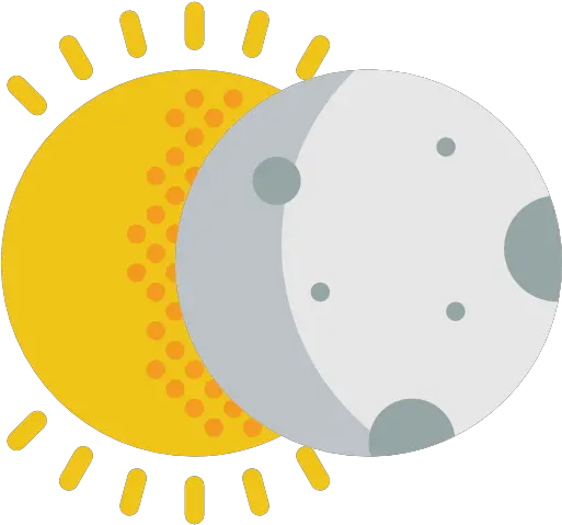 Space Partial Sun Astral Eclipses Covering Weather Sun Moon Icon Png Sun And Moon Png