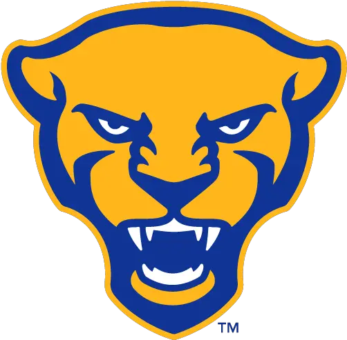Pittsburgh Panthers Alternate Logo Pitt Panther Logo 2019 Png Panther Logo Png