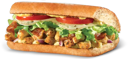 Sandwich Menu Honey Mustard Chicken Sandwich Quiznos Honey Mustard Chicken Png Subway Sandwich Png