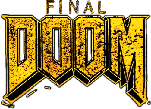 Doom Franchise Matching Grids Heroes Logos Steamgriddb Final Doom Logo Png Doom Logo Transparent