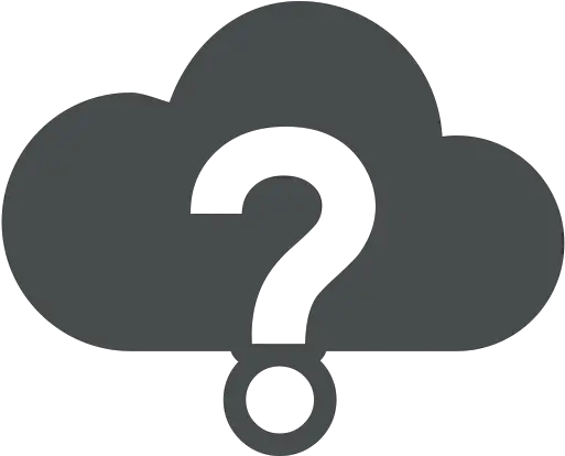 Cloud Computing Help Mark Question Support Icon Question Mark Cloud Icon Png Question Icon Png