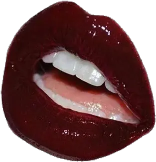 Red Lips Png Aesthetic Dark Red Png Lip Gloss Png