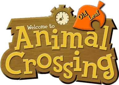 Old Leaf Animal Crossing Wild World Png Gamecube Logo Png