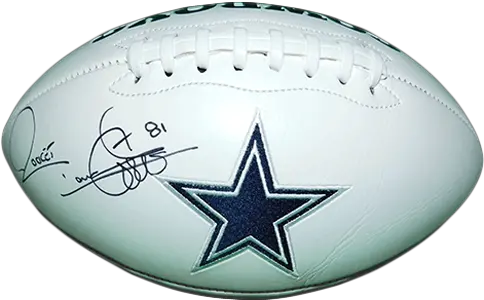 Rocket Ismail Autographed Cowboys Logo Dallas Cowboys Star Png Cowboys Logo Images