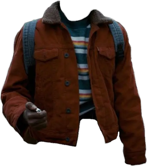 Reto Vintage Png Aesthetic 90s 80s 70s Queenband Strang Stranger Things Shearling Jacket 70s Png