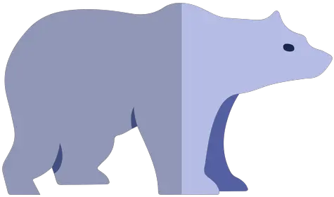 Transparent Png Svg Vector File Bear Minimalist Polar Bear Transparent Background