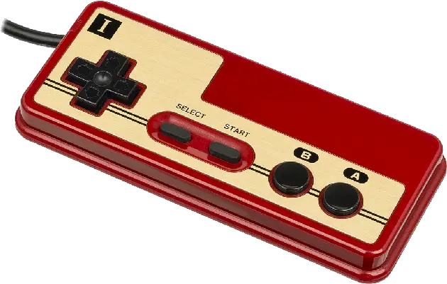Controller Revolution Minisnes Famicom Controller Microphone Png Nes Controller Png