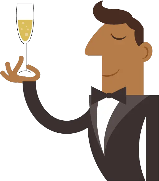 How To Create A Champagne Celebration Illustration In Adobe Png Photoshop Icon Wine