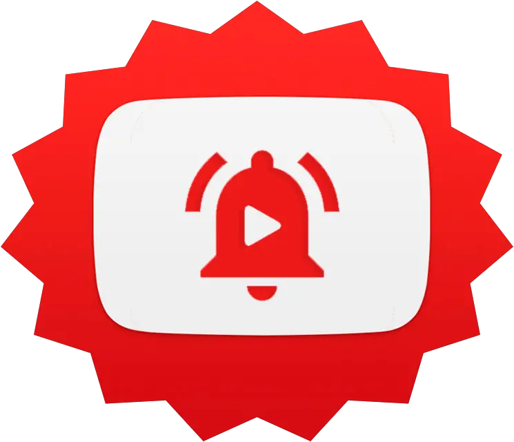 Youtube Notificacoes Notifications Red Notification Bell Png Youtube Youtube Images Png