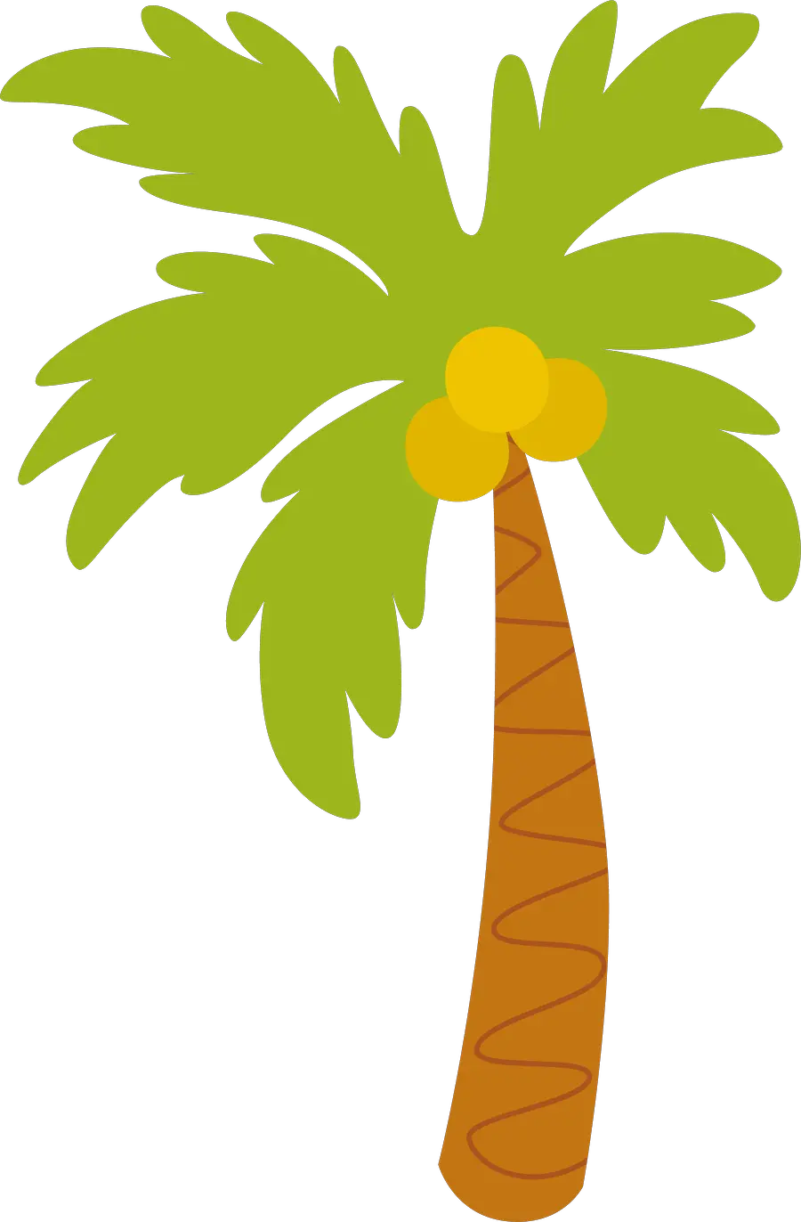Palm Tree Beach Png