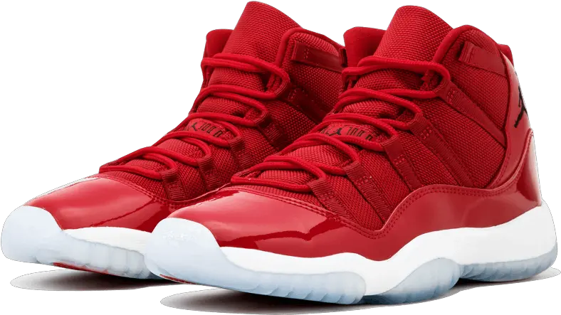 Download Air Jordan 11 Retro Red Transparent Jordan 11 Png Jordans Png