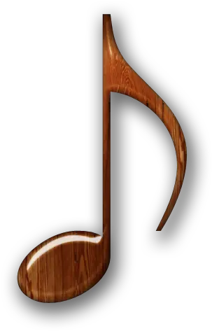 Efficacy Artiste Management Wooden Music Note Png Wood Icon Set
