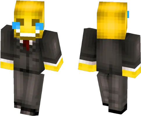 Get Laughing Emoji Man Minecraft Skin For Free 12th Doctor Minecraft Skin Png Laughing Emoji Transparent