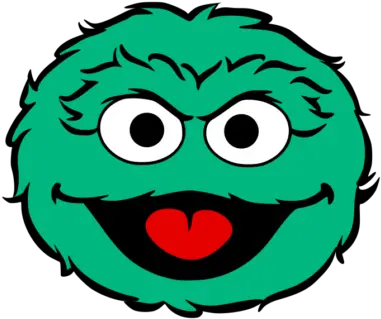 Grouch Head Sesame Street Free Svg File Oscar The Grouch Vector Png Oscar The Grouch Transparent