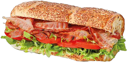 Subway Sandes Takeawaycom Triple Bacon Subway Png Subway Sandwich Png