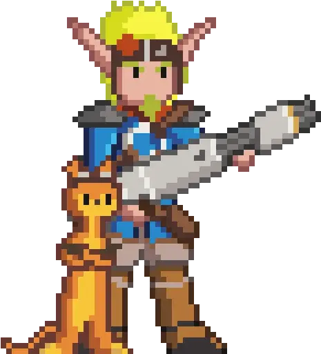 Daxter Jal And Daxter Pixel Png Jak And Daxter Icon