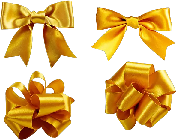 Download Shoelace Knot Ribbon Golden Gold Ribbon For Gift Ribbon Gold For Gift Png Gold Ribbon Png png