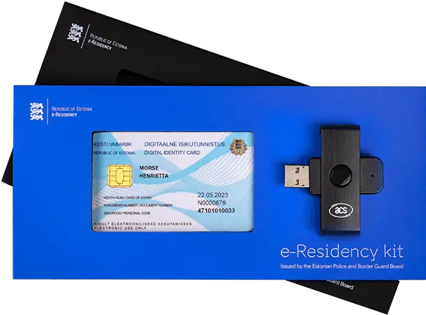 Welcome E Residency Estonian E Residency Card Png E Transparent