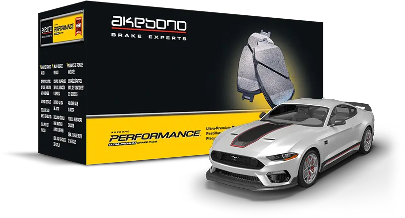 Akebono Performance Ultra Premium Brake Pads For Street Akebono Performance Pads Png Bosch Icon G35 Sedan