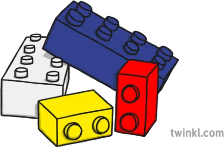 Lego Blocks Illustration Twinkl Clip Art Png Lego Blocks Png