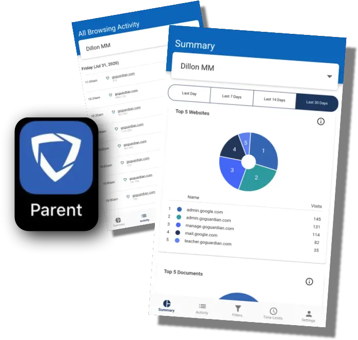 Goguardian Parent App Manage Your Childu0027s Internet Activity Goguardian Parent App Png Internet App Icon