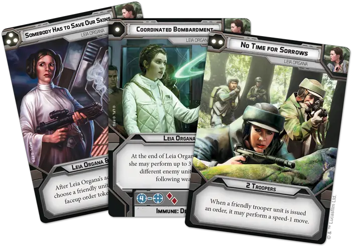 A New Hope Fantasy Flight Games Star Wars Legion Leia Organa Png Princess Leia's Blaster Icon