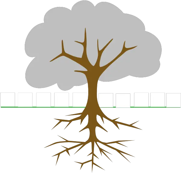 Stock Tree With Roots Png Files Mango Tree Root System Tree Roots Png png