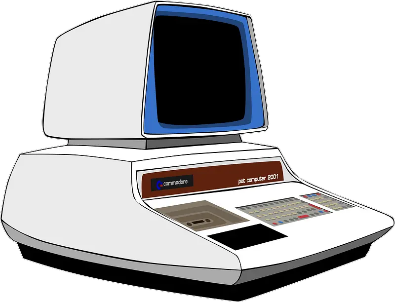 Download Hd Computer Free To Use Clipart Vintage Computer Commodore Pet Clipart Png Computer Clipart Png