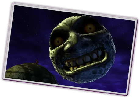 Zelda Majoras Mask 3d Mask 3ds Png Skull Kid Png