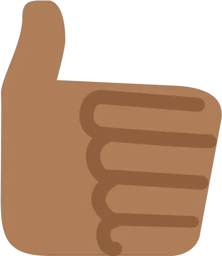 Medium Hand Png Emoji Thumbs Up Png