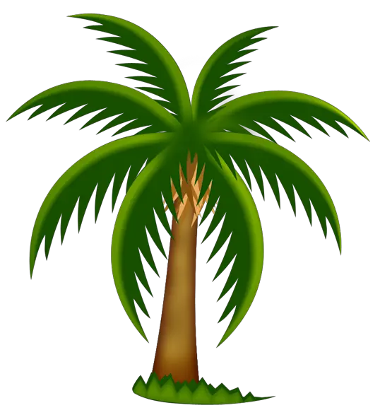 Transparent Palm Tree Silhouette Png