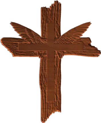 Mexican Ironwood Carvings Png Cross Wood Cross Png