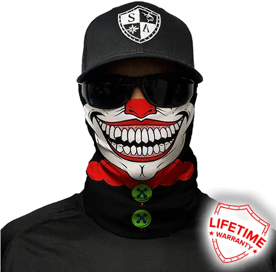 Download Joker Face Shield Face Shield Clown Png Clown Face Png